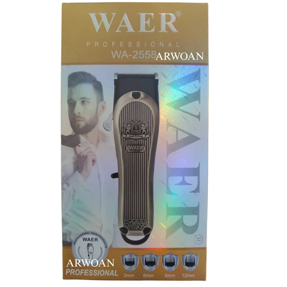 Profesyonel Saç Kesme Makinesi | Sessiz Motor | USB Şarjlı | Metal Gövde | Erkek Tıraş Makinesi - Resim 6