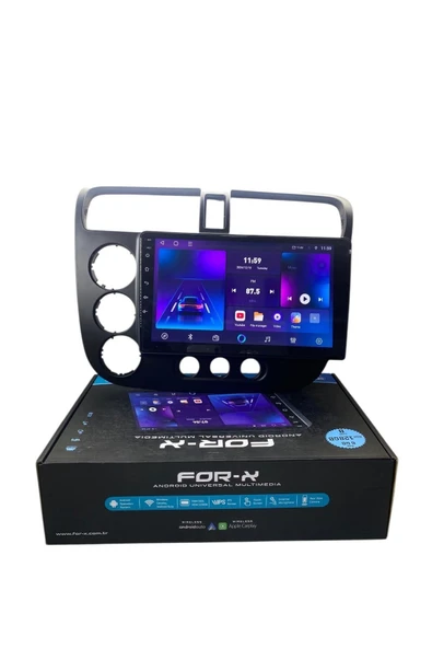 Honda Civic VTECH 2 FORX 6-128 TAM PROFESYONEL OEM MULTİMEDİA ürün görseli 1