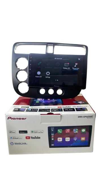 Honda Civic VTECH 2 PİONEER 4-64 TAM PROFESYONEL OEM MULTİMEDİA - 2