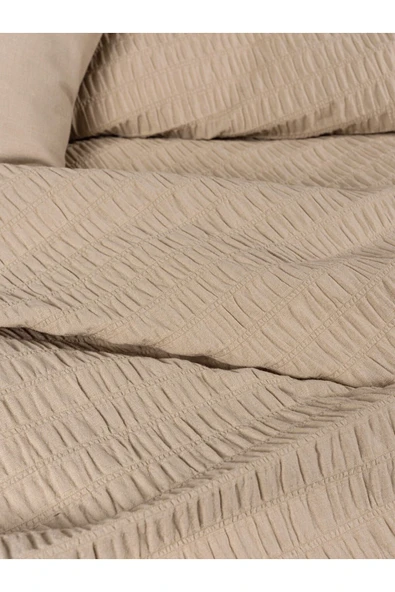 Liny Çift Kişilik Nevresim Takımı Sungai Somon - Resim 3