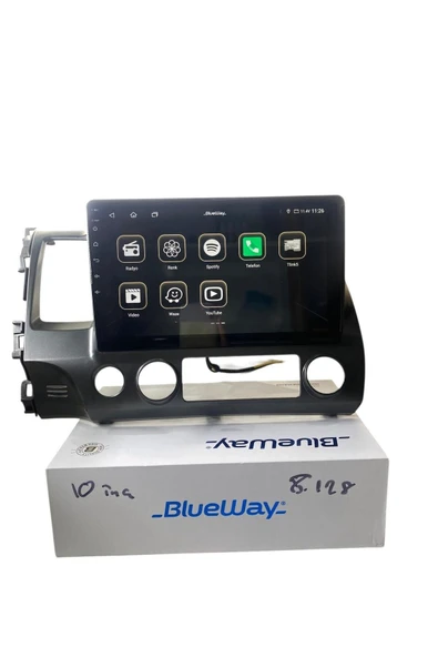 Honda Civic Fd6 BLUEWAY 8-128 TAM PROFESYONEL OEM MULTİMEDİA - 3