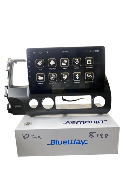 Honda Civic Fd6 BLUEWAY 8-128 TAM PROFESYONEL OEM MULTİMEDİA - 2
