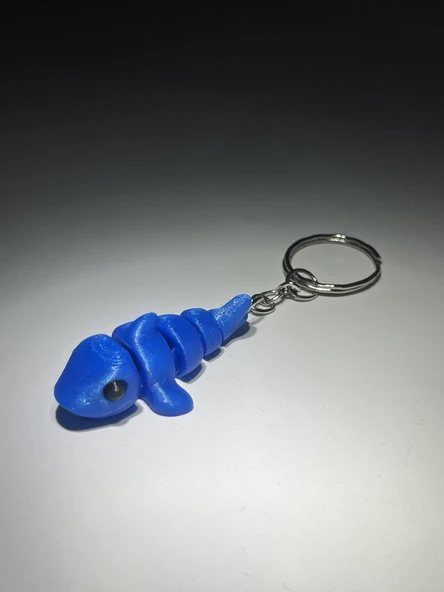 Minik Bebek Köpekbalığı Eklemli Anahtarlık - Resim 2