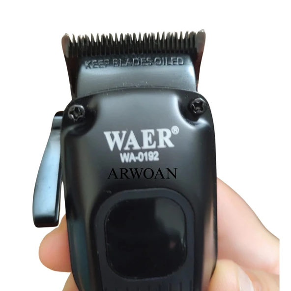 Profesyonel Kablosuz Saç Traş Makinesi - LED Ekran, 6500 RPM Hız, Uzun Süreli Kullanım ve Şarj Bilgisi - Resim 3