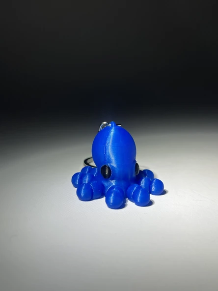 Bebek Ahtapot Eklemli Anahtarlık - Resim 2