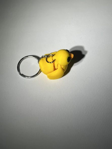 Bebek Ördek Eklemli Anahtarlık - Resim 4