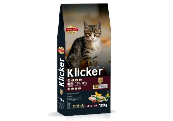 KLICKER YAVRU KEDİ KURU MAMASI TAVUKLU ürün görseli