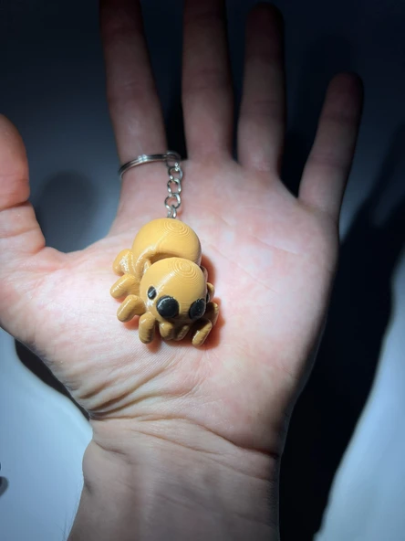 Bebek Örümcek Eklemli Anahtarlık - Resim 5