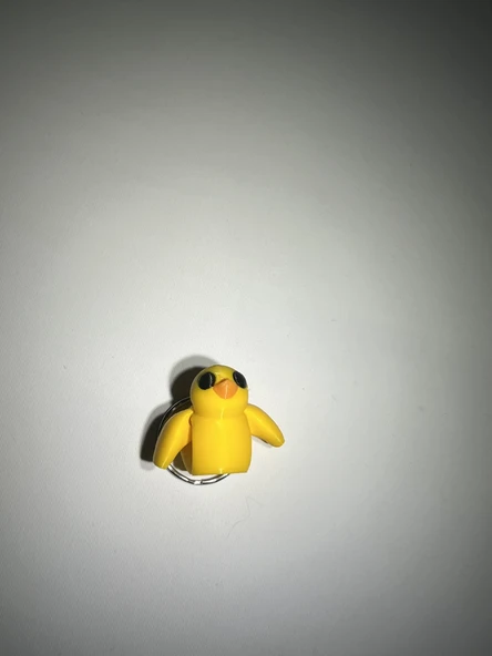 Bebek Ördek Eklemli Anahtarlık - Resim 3