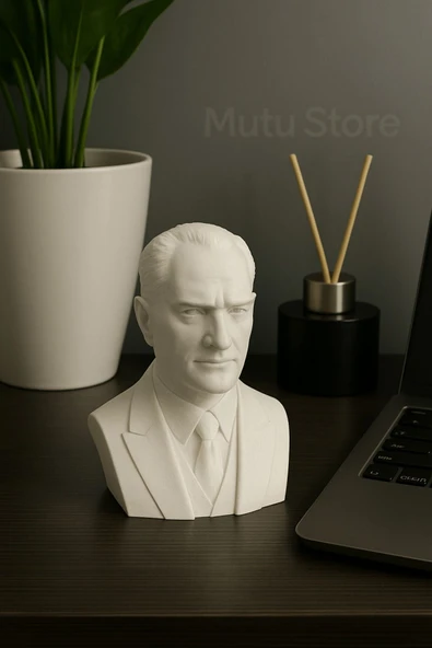 Dekoratif Atatürk  Masa Üstü Heykel Figürü - Resim 2