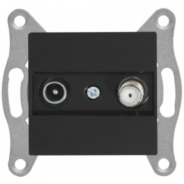 RİTA SİYAH TV-SAT PRİZİ (SONLU) (MKZ) - Resim 2