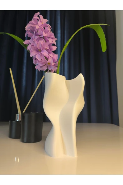 Bohem Tarzda Dekoratif Vazo - Resim 2