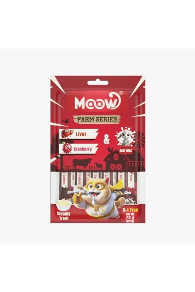 Moow En Yeni Mix Karışık Keçi Sütlü  Kedi Krema Ödülü 12 Gr x 48 adet - Resim 3