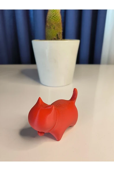 Dekoratif Kedi Figürü - Resim 2