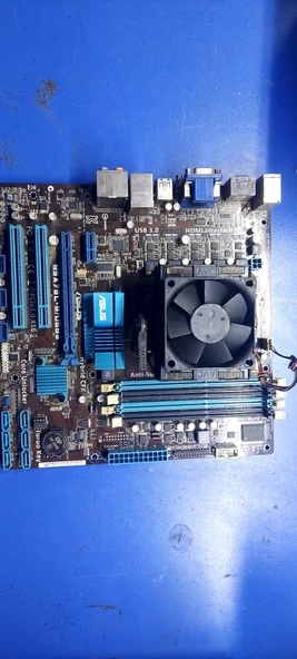 Asus M5A78L-M PLUS/USB3 AM3+ DDR3 Anakart+AMD FX8320 İŞLEMCİ+FAN 2.EL ürün görseli 1