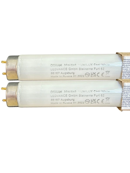 (2 Adet) Osram 30W 840 Günışığı (4000K) G13 Duylu T8 Floresan