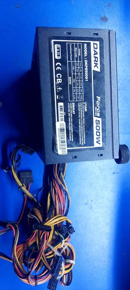 Dark Force Serisi DKPS500S1 500 W Power Supply  2.EL KULLANILMIŞ ürün görseli 1