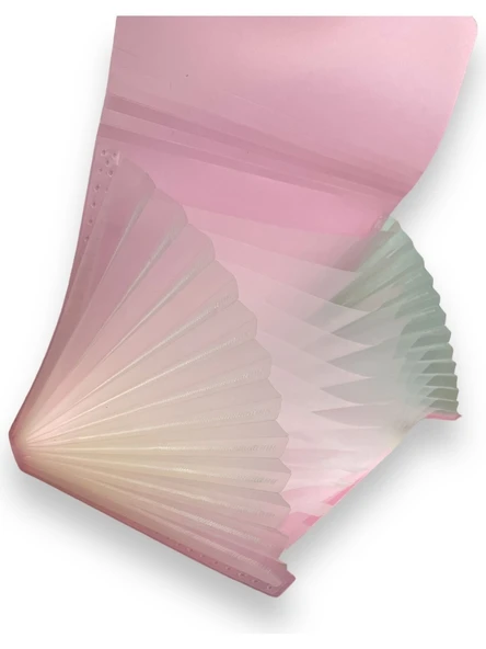 Perfect Pastel Renkli Körüklü Dosya - 8