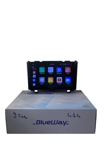 Honda CRV 2007-2012 BLUEWAY 4-64 PROFESYONEL OEM MULTİMEDİA