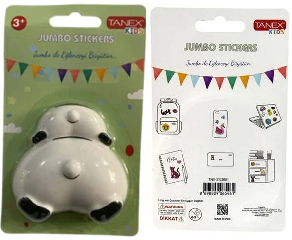 Tanex Jumbo Stickers Sukuşi Panda ürün görseli