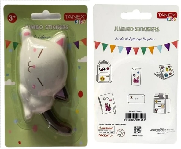 Tanex Jumbo Stickers Sukuşi Kedicik