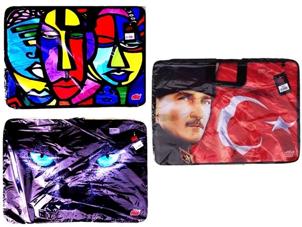 Stilo Desenli Proje Çantası Kumaş 35X50 Sit-Prc-0005 Karışık - 1 adet ürün görseli 1