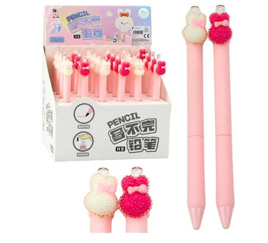 Pian Pembe Tavşan Basmalı Bitmeyen Kurşun Kalem ürün görseli