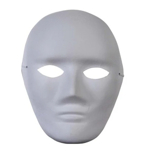Boyanabilir Maske Lastikli Kaliteli Büyük - 1