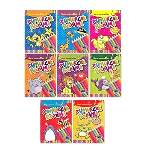 Karatay Çocuk Yumurcak Boyama Kitabı 64 sayfa Karışık - 2 adet ürün görseli