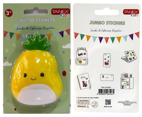 Tanex Jumbo Stickers Sukuşi Ananas
