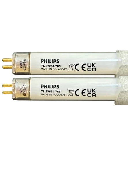 (2 Adet) Philips 8W 765 Beyaz Işık (6500K) G5 Duylu T5 Floresan ürün görseli 1