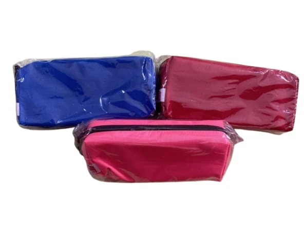 Stilo Kalem Çantası Tek Gözlü Karışık Renkli - 1 adet ürün görseli 1