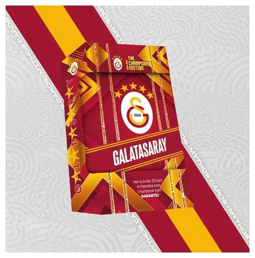 Mythos Galatasaray Şampiyon Kadronun Yıldız Kartları Metal Kutuda ürün görseli