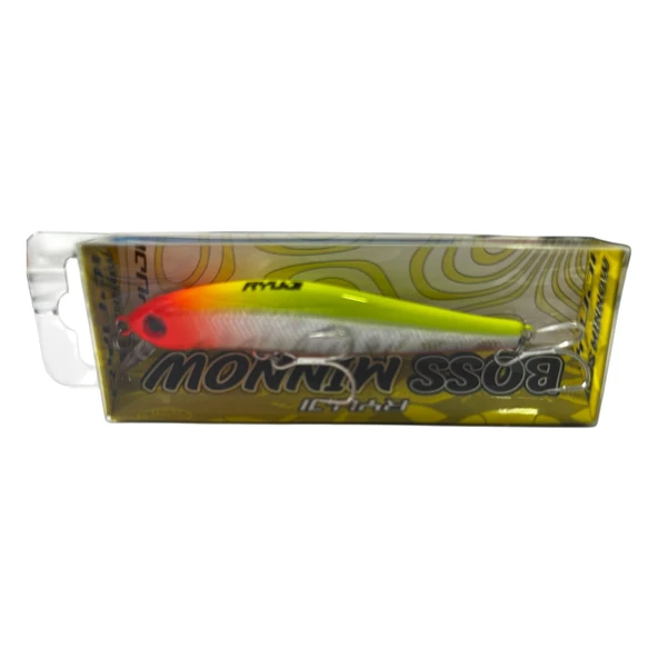 Ryuji Boss Minnow 70F 7cm 6gr Maket Balık  Orange UV ürün görseli 1