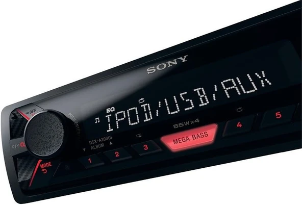 SONY DSX-M55BT Bluetoothlu USB Çalar Marine Teyp - Resim 3
