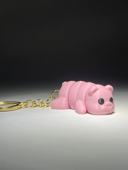 Bebek Domuz Eklemli Anahtarlık - Resim 4