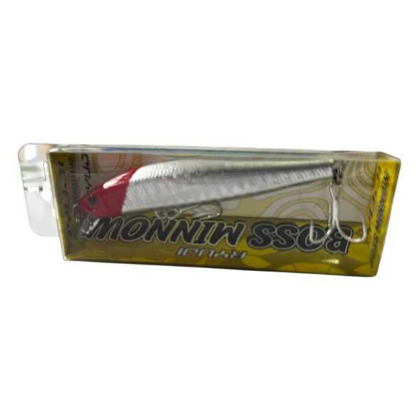 Ryuji Boss Minnow 70F 7cm 6gr Maket Balık  Red Head ürün görseli 1