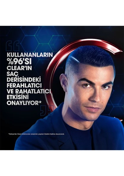 Clear Men Kepeğe Karşı Etkili Şampuan Hızlı Stil 2'si 1 Arada Kolay Şekil Alan Saçlar 350 ml x3 - 9
