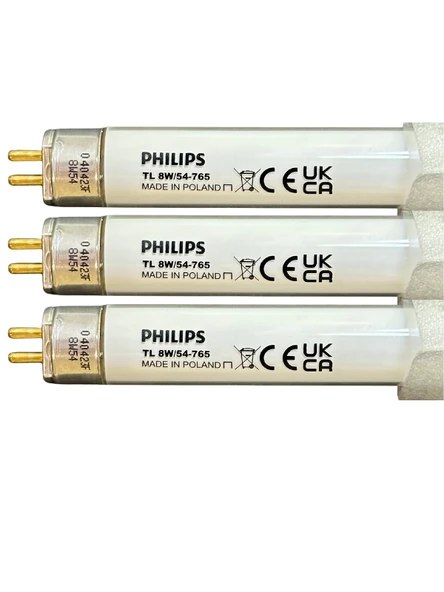 (3 Adet) Philips 8W 765 Beyaz Işık (6500K) G5 Duylu T5 Floresan ürün görseli 1