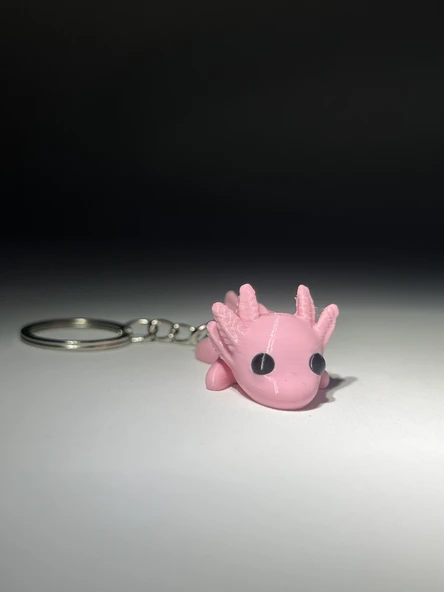 Bebek Axolotl Anahtarlık - Resim 2
