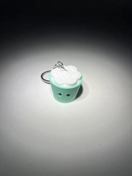 Dondurma Rulosu Anahtarlık - Resim 2