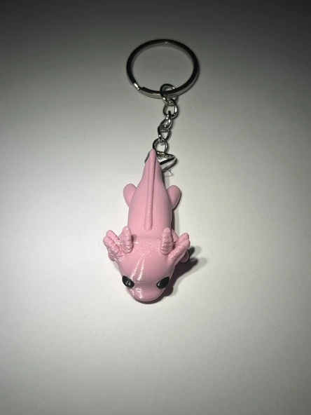 Bebek Axolotl Anahtarlık - Resim 6
