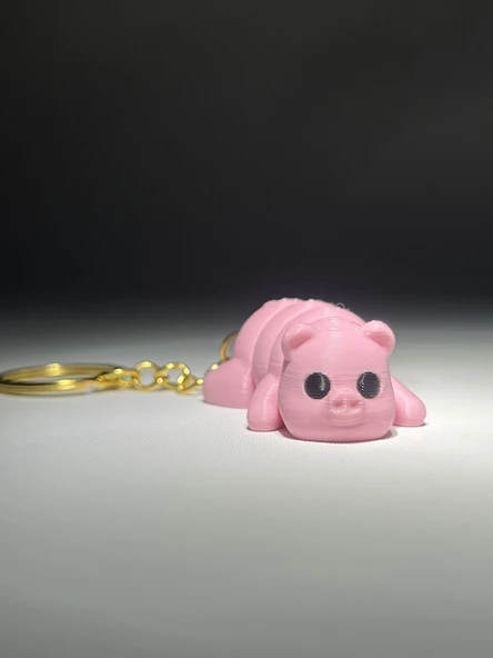 Bebek Domuz Eklemli Anahtarlık ürün görseli