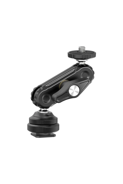R098 Double Ball Head Magic Arm (1/4"-20 VE COLD SHOE) ürün görseli 1