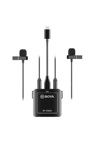 By-dm20 Pc Telefon Ikili Yaka Mikrofonu Kit - 1