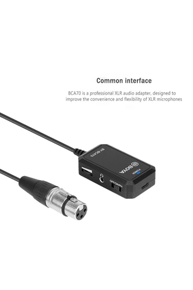 By-bca70 48v Phantom Mobil Xlr Mikrofon Kablo - Resim 2