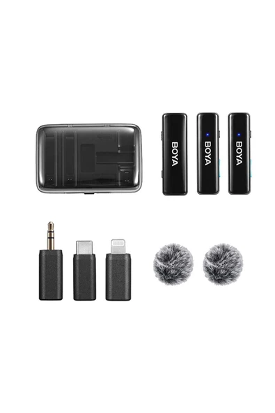 Link All-in-one Çift Kanal Kablosuz Mikrofon - 2