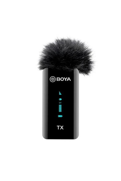 By-xm6 S6 Ikili Kablosuz Yaka Mikrofonu - Type-c - Resim 2