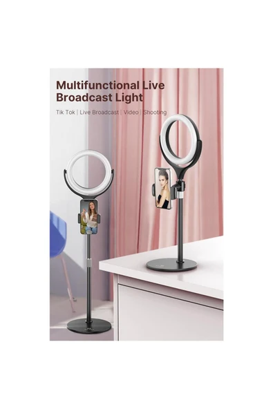 K6 7'' Led Ring Işık Seti - Resim 3