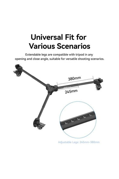 At-02 Taşınabilir Tripod Dolly - 3